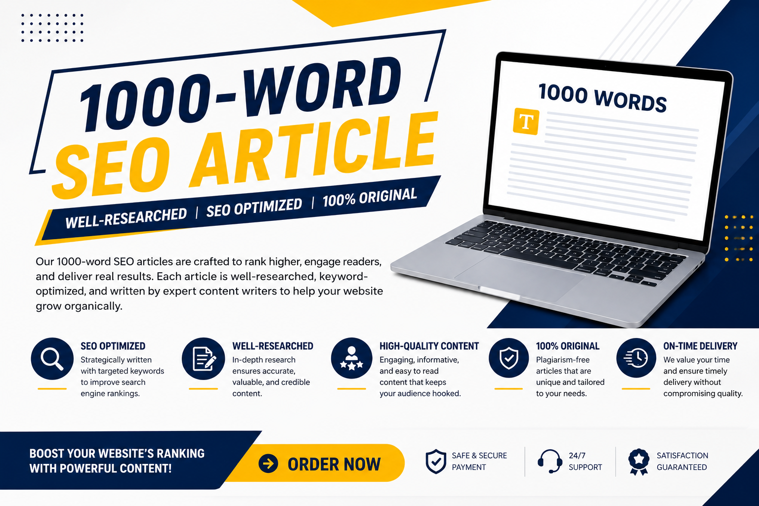 1000-word SEO article